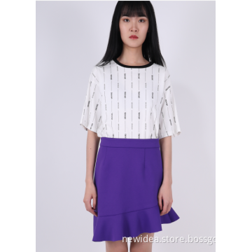 T-SHIRT WITH ALLOVER PRINT